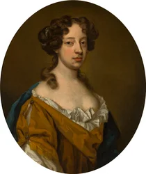 Lady Robert Russellin muotokuva, n. 1666-1723 (öljy kankaalle)