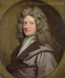 Sir Theodore Colladon (öljy kankaalle)