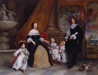 Jan-Baptista Anthoinen perhe