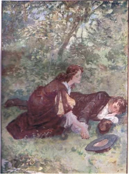 "Mestari Ridd, oletko hullu?", Lorna Doone pub.by W & R Chambers Ltd, 1921