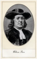 William Penn, Pennsylvanian perustaja 1900-luvun alussa.