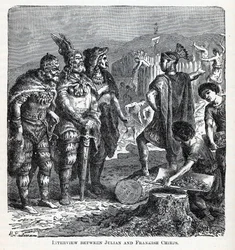 Julianuksen ja Frankish Chiefsin haastattelu, 1882