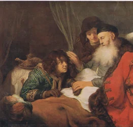 Isaac blessing Jacob, Bibbys Annual, 1916-17