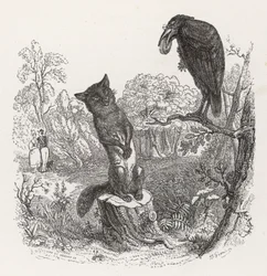 La Fontainen taru: 1860 (kaiverrus).