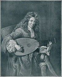 Charles Mouton, 1626-1710. Ranskalainen lutenisti ja luutisäveltäjä, 1909