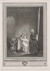 Kauppias pukuhuoneessa (La Marchande à la Toilette)