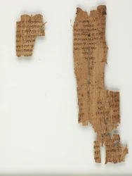 MS Gen 102613 Papyrus 22 Johanneksen evankeliumista (muste papyruksella)