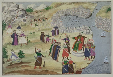 Ennustettu Konstantinopolin kukistuminen, Kreikan itsenäisyyssodan kuvahistoriasta