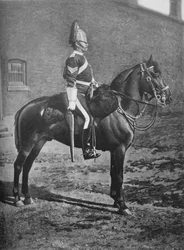 Kersantti, 2nd Dragon Guards Queens Bays, c1880
