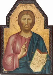 Kristuksen siunaus, c. 1310.