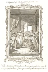 Coldinghamin Abbess StAebbe, nuorempi puolimytologinen Abbess 870 jKr