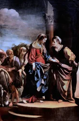 Guercino - La Visitation. Vierailu, 1632
