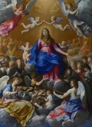 Neitsyt Marian kruunaus. Noin 1607