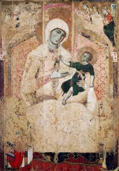 Valtaistuimelle noussut Madonna