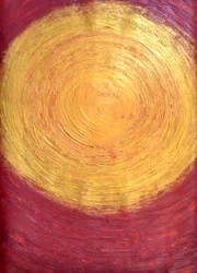 Set the controls to the heart of the Sun, 2014 (akryyli paperille)