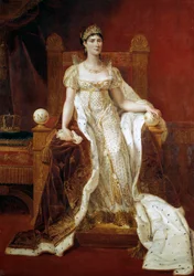 Täyspitkä muotokuva Josephine de Beauharnais