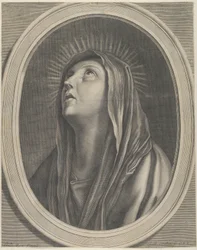 Neitsyt katselee ylös..., n. 1650-1704.