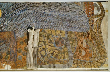 Beethovenfrieze, nakertavan surun ruumiillistuma.