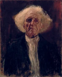 Sokea mies - Gustav Klimtin (1862-1918) maalaus öljy kankaalle