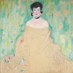 Portrait of Amalie Zuckerkandl , 1916-1918. 