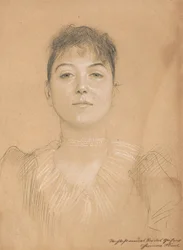 Naisen muotokuva, n. 1890-1891