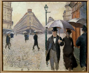 Pariisin katu sateella (Place de l