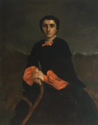 Naisen muotokuva: Juliette Courbet