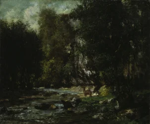 Les Puits-Noirin puro, n. 1855 (öljy kankaalle)