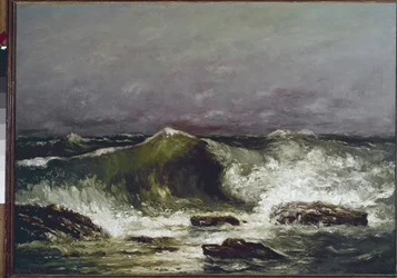 Gustave Courbetin aaltomaalaus