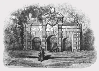 "Buckingham Gate", 1872.