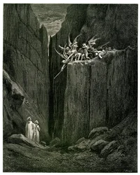 Dante Alighierin kirjoittama ja Gustave Doren kuvittama teos L