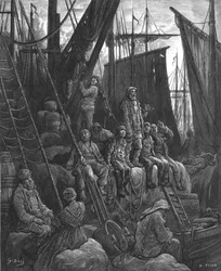 "Off Billingsgate", 1872.