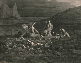 Pian kun molemmat nousevat alukseen leikkaaen aaltoja, c1890.