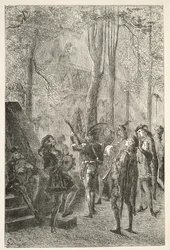 The Rejoicings of Sir Gareths Marriage (Sir Garethin avioliiton ilonaiheet), Charles Henry Hansonin kirjoittamista Tarinoita kuningas Arthurin päivistä, julkaisu 1898.