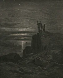 Sen jälkeen liikkeelle laskettaessa näimme jälleen tähdet, c1890.