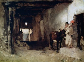 Talo Saharassa, 1880-luku.