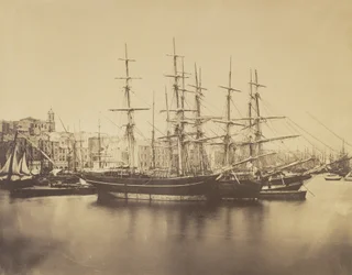 Laivat satamassa, Sète