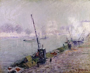 Pariisi, Henri IV -silta, aamulla; Paris, Le Pont Henri IV, le Matin,