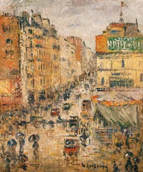 Rue de Clignancourt, Pariisi, noin 1924