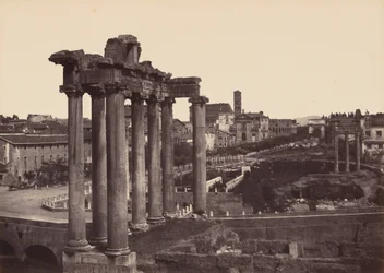 Rooma, Vue Prise au Forum (Rooma, näkymä Forumille),1858-1859 (kuva) (kuva)