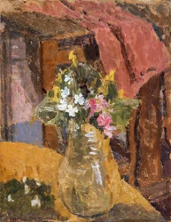 Kukat (öljy kankaalle)