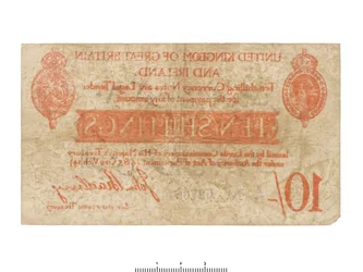 Yhdistyneen kuningaskunnan seteli, 1915