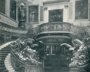 Buckinghamin palatsin suuret portaat, 1899, 1901