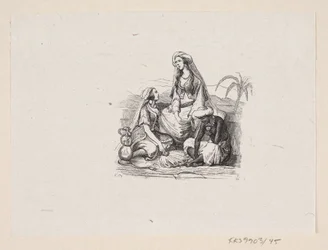 Kuvitus elokuvalle "The Flying Suitcase" H.C. Andersen, "Satuja ja tarinoita", osa 1