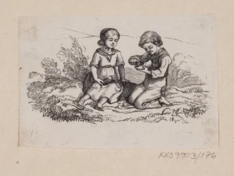 Kuvitus "Ib ja pieni Christine" H.C. Andersen, "Satuja ja tarinoita", osa 2