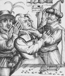 "Walks Runs With Groot Verblyden, Hier Salmen twyf van Lije Snyden", 1600-luku