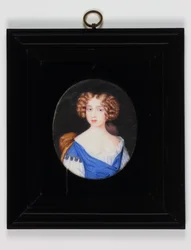 Lady Catherine Cavendish (akvarelli vellum)