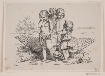 Kuvitus "Saksan nuorisokalenteri vuodelle 1847"