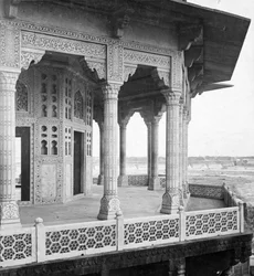 Jasmine Tower, Agra Fort, Agra, Intia, 1900-luvun alku.