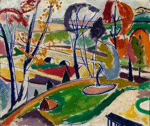 Tasainen sisustus, 1915.